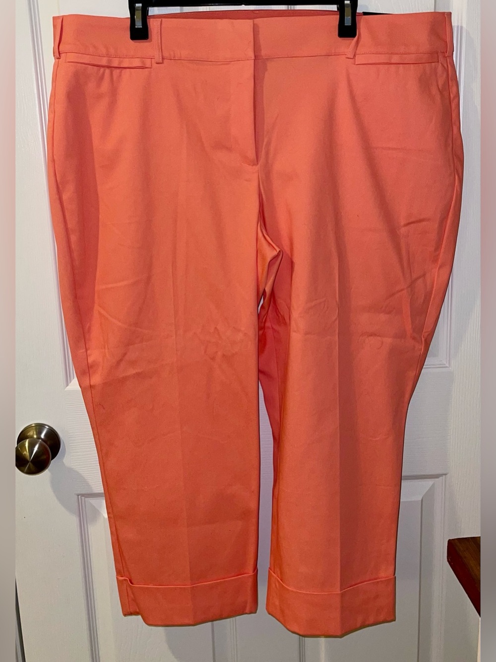 Lane Bryant Women’s 22 The Lena crop pant NWT coral